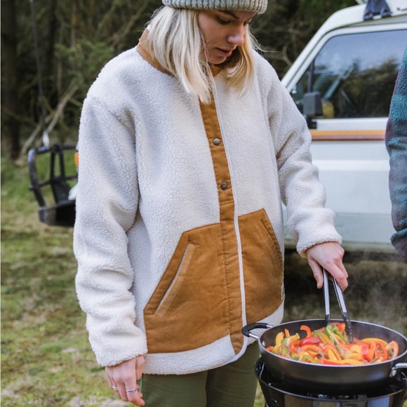 Passenger Clover Recycled Sherpa Fleece size medium